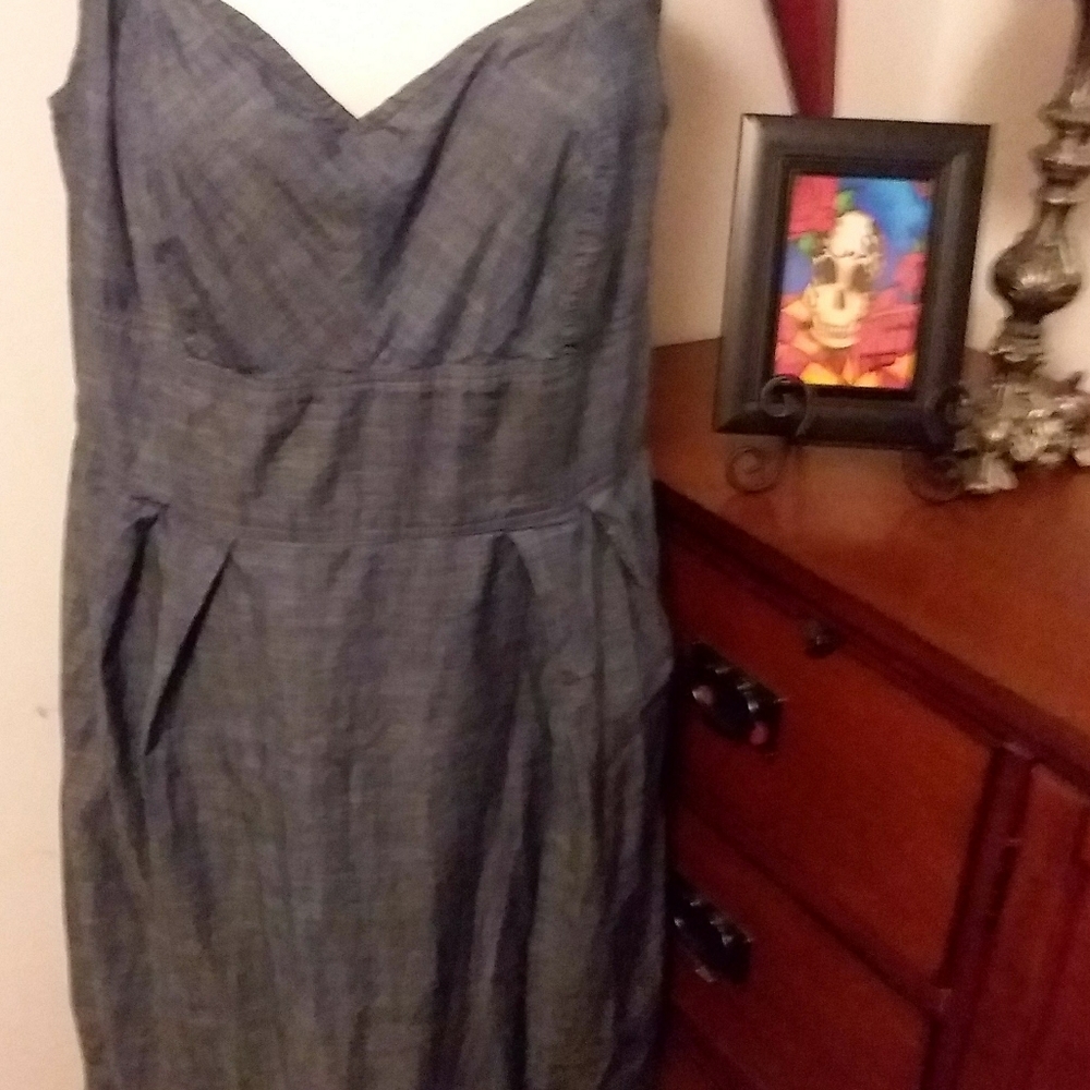 Chambray Light Denim Eshakti Dres size 2x/20W